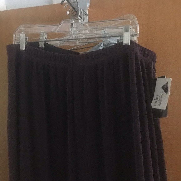 New Vikki Vi Purple Pants 2X Nordstrom made in USA - Picture 5 of 16